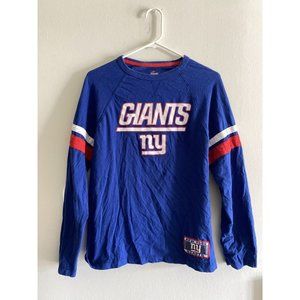 New York Giants NFL Football Majestic Sportswear Team long sleeve Shirt M Unisex